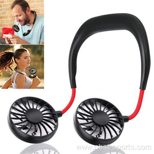 Hands Free USB Rechargeable Wearable Portable Neck Fan